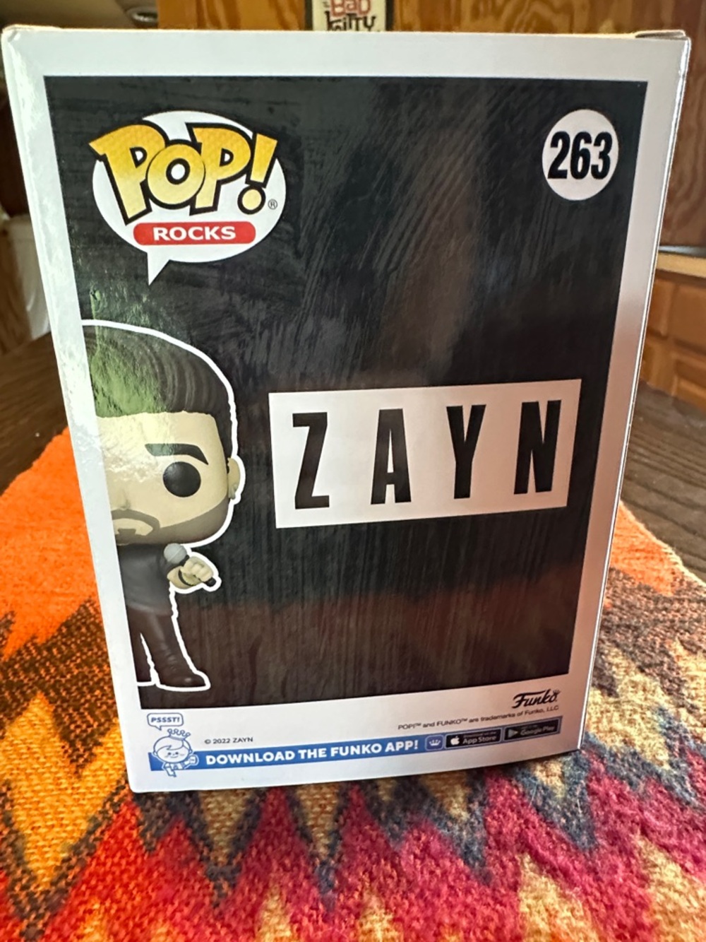 Funko Zayn Malik Vinyl Figure - Black Outfit with Brown Hair - Picture 2 of 4